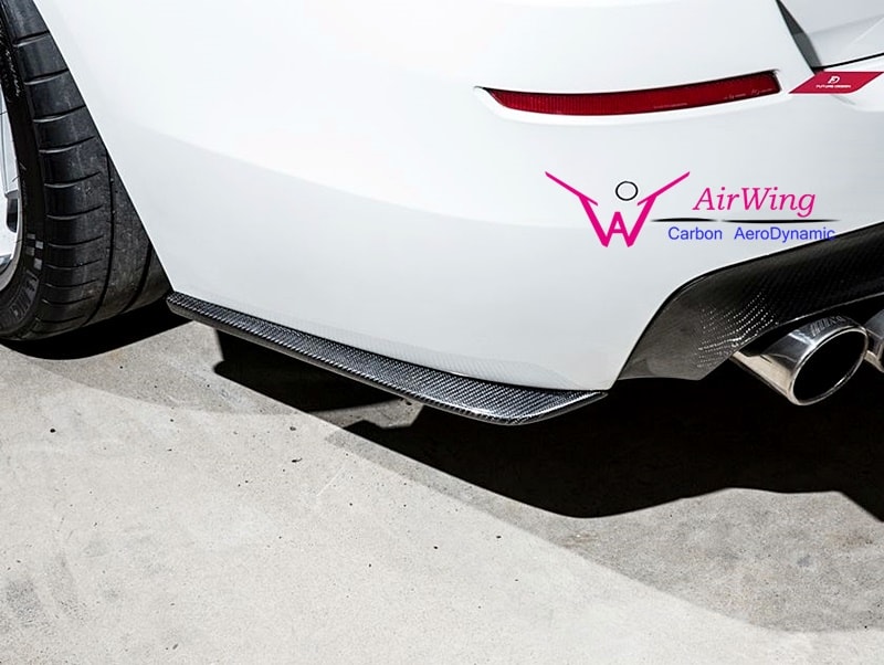 F10 M5 – FD-II carbon Rear bumper splitter 03